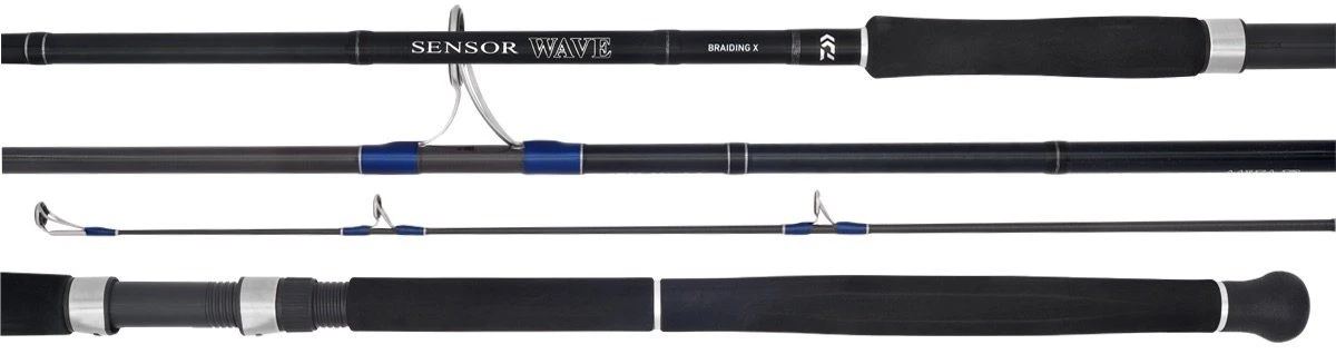 Daiwa Sensor Wave 2020 Graphite Rods 3 Daiwa Sensor Wave 2020 Graphite Rods