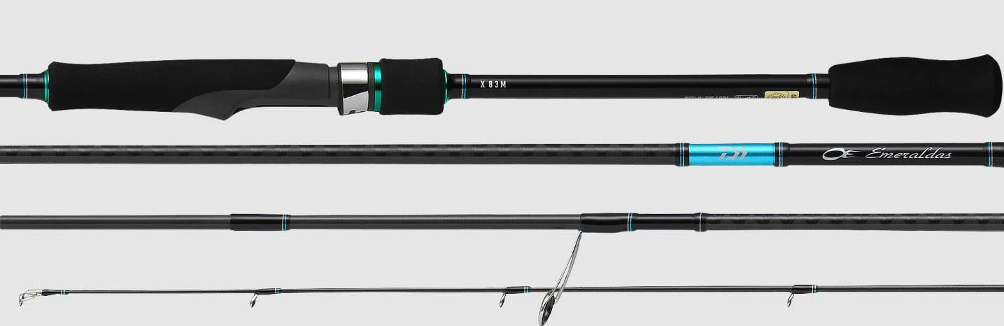 Daiwa 2021 Emeraldas X Graphite Rods 3 Daiwa 2021 Emeraldas X Graphite Rods