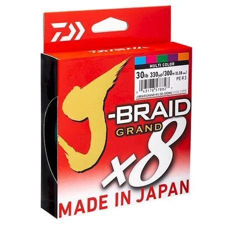 Daiwa J Grand Braid 150m Spools 3 Daiwa J Grand Braid 150m Spools