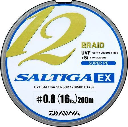 Daiwa Saltiga 12 BEX Multi Coloured Braided Line 3 Daiwa Saltiga 12 BEX Multi Coloured Braided Line