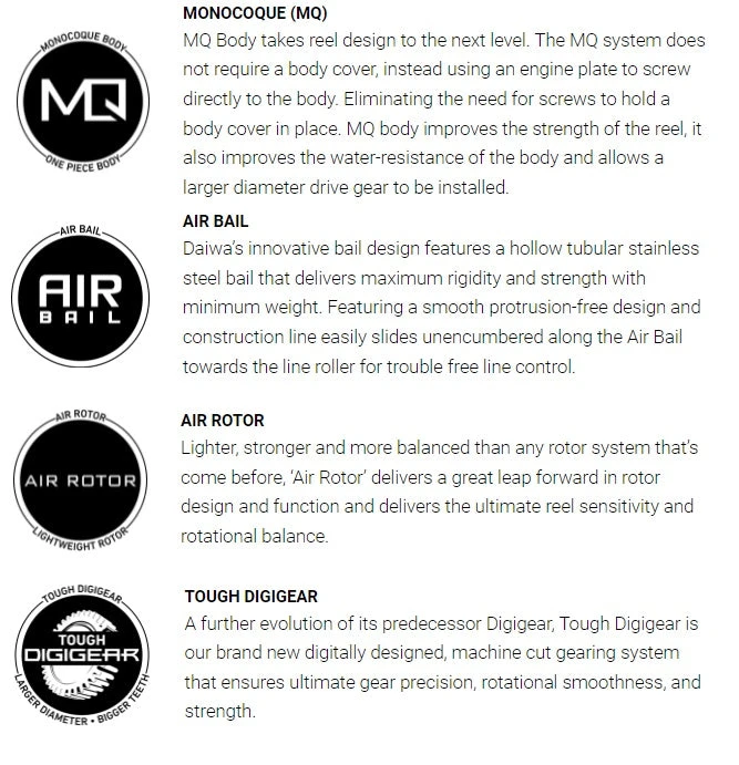 Daiwa Ballistic LT MQ Spinning Reels 11 Daiwa Ballistic LT MQ Spinning Reels - Image 9