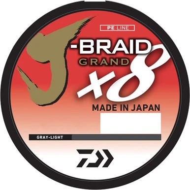 Daiwa J-Braid Grand Bulk Spools - Gray Light 3 Daiwa J-Braid Grand Bulk Spools - Gray Light