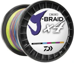 Daiwa J-Braid X4 Braided Line - Multi-Color -Daiwa daiwa j braid x4 braided line multi color 33059.1651452141