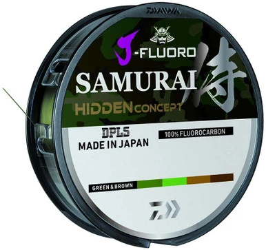 Daiwa J-Fluoro Samurai Hidden Concept Fluorocarbon Line 3 Daiwa J-Fluoro Samurai Hidden Concept Fluorocarbon Line