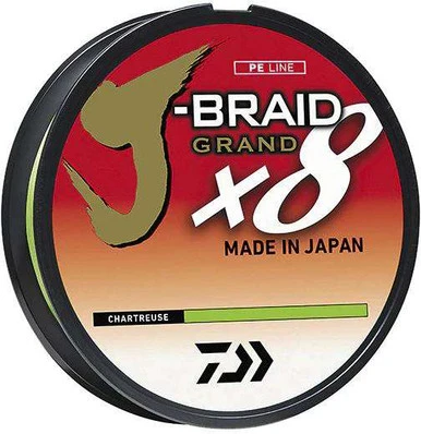 Daiwa J-Braid X8 Grand Braided Line - Chartreuse - 40lb - 150yd 3 Daiwa J-Braid X8 Grand Braided Line - Chartreuse - 40lb - 150yd