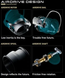 Daiwa Exist LT Spinning Reel -Daiwa exist airdrive